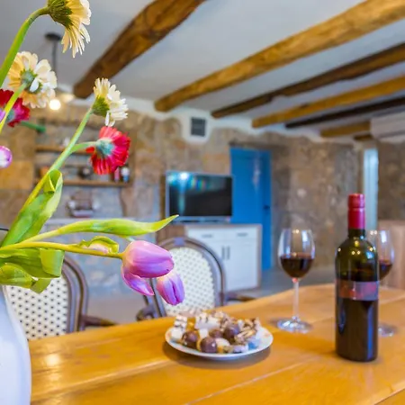 Old Stone House With A Heated Pool